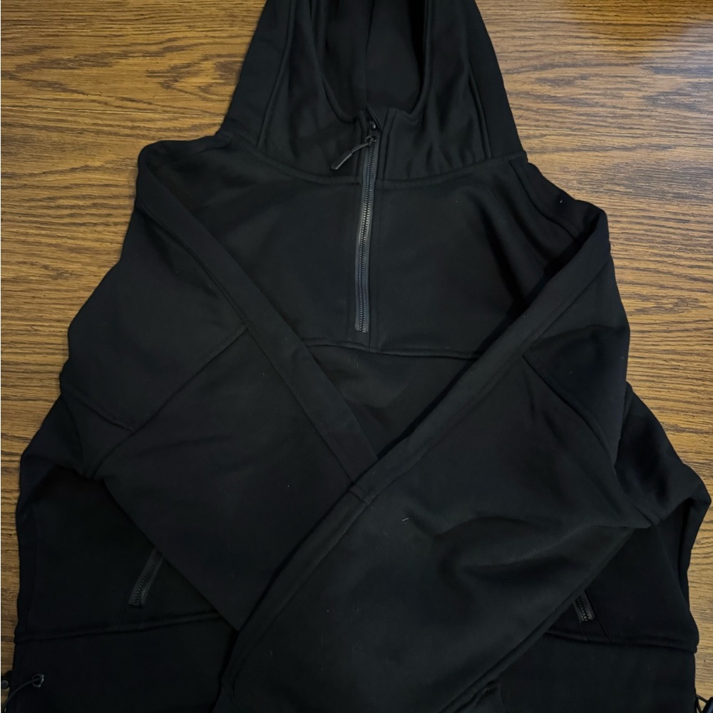 1st Phorm Black Hooded Pullover